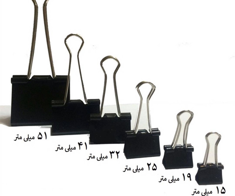 گیره دوبل(بسته 60عددی)