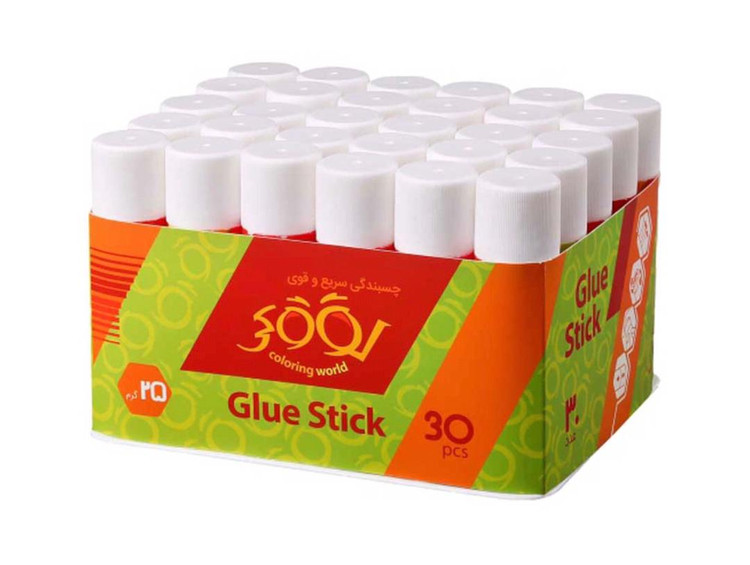 چسب ماتیکی 25 گرمی لوکی(بسته 30 عددی)
